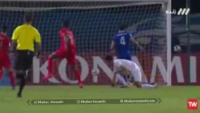 گل دوم الدحیل به استقلال توسط اولونگا در دقیقه 27