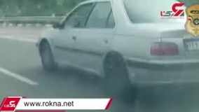 فیلم تعقیب و گریز هالیوودی تبهکاران توسط پلیس تهران