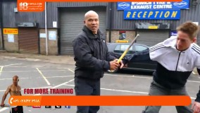 دفاع شخصی-چگونگی دفاع در برابر چوب