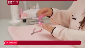 آموزش کاشت ناخن - ریمو کاشت ناخن با جواهرات