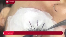 لیفت و لمینت مژه - آموزش اکستنشن مژه گربه ای  - پارت2