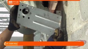 نصب کرکره برقی - نحوه تعویض فنر درب کرکره برقی