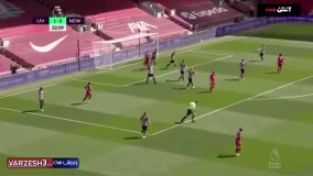 خلاصه بازی لیورپول ۱ - نیوکسل ۱