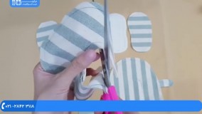 آموزش دوخت سیسمونی - آموزش دوخت کفش چسبی نوزاد