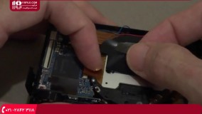 تعمیر دوربین کامپکت - تمیز کردن سنسور سی سی دی لنز RX100