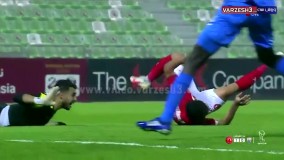 گلزنی مهرداد محمدی برای العربی مقابل الخریطیات