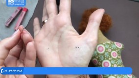آموزش دوخت عروسک تیلدا - آرایش عروسک تیلدا