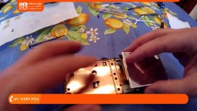 آموزش تعمیر دوربین کامپکت - تمیز کردن سنسور