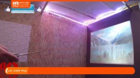 آموزش آسمان مجازی - سقف کشسان سه بعدی