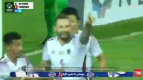 گل اول الوحده امارات به پرسپولیس ایران توسط ماتائو در دقیقه 5
