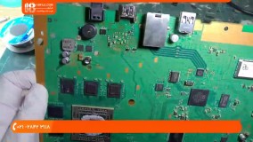 آموزش تعمیر پلی استیشن - شکستن پورت HDMI