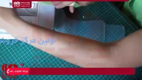 آموزش عروسک روسی - دوخت دامن توری