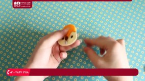 آموزش  نمد دوزی - جاکلیدی نمدی طرح سنجاب