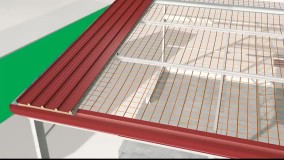 آموزش نصب ساندویچ پانل سقفی