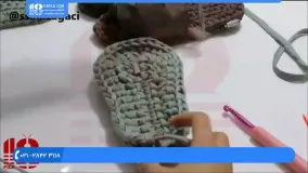 آموزش تریکو بافی از مبتدی تا پیشرفته | آموزش بافت دمپایی روفرشی1