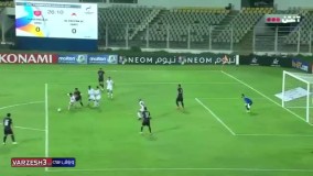 گل اول پرسپولیس به الریان (مغانلو)