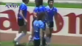 وقتی مارادونا با دست خدا و زیباترین گل دنیا، انگلیس را حذف کرد