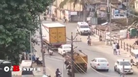 دست‌ فرمون شگفت‌انگیز راننده آمبولانس