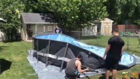 استخر پیش ساخته اینتکس گرد