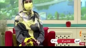 عصبانیت زهره سادات هاشمی (مجری) در مقابل حریرچی