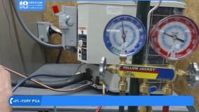 تعمیر کولرگازی - چک کردن مناسب مبرد