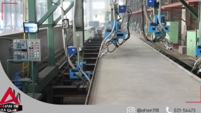 جوشکاری  فولاد با دستگاه نیمه اتومات