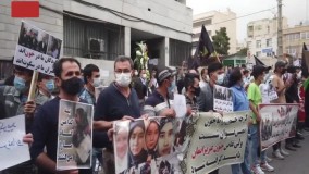 همدردی مردم تهران با شهدای کابل در مقابل سفارت افغانستان