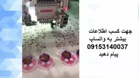 فروش دستگاه گلدوزی کامپیوتری ۳۰ کله خارجی