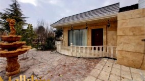 1150 متر باغ ویلای مشجر با 100 متر ویلای مبله در شهریار