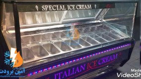 تاپینگ بستنی صنعتی و فانتزی