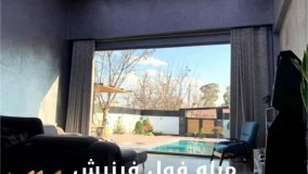 700 متر باغ ویلای لوکس و مدرن با 420 متر ویلا در محمدشهر کرج