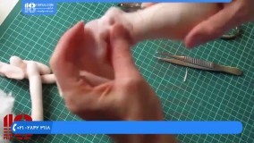 آموزش ساخت عروسک روسی - آموزش گام به گام ساخت عروسک 25 سانت