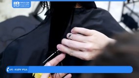 آموزش کوتاهی مو زنانه - کوتاهی مو متوسط