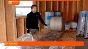 آموزش کناف سقف - نصب عایق کناف