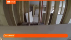 آموزش کناف سقف - نصب کناف در حمام