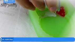 آموزش ساخت صابون فانتزی - آموزش ساخت صابون با طرح