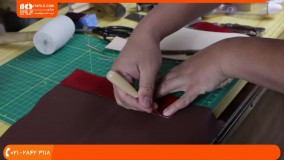 آموزش چرم دوزی - آموزش ساخت صندل چرم