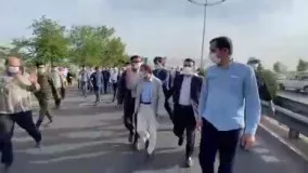 حواشی سفر پر ماجرای احمدی‌ نژاد به قزوین