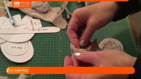 آموزش دوخت عروسک تیلدا - آموزش دوخت عروسک موش تیلدا