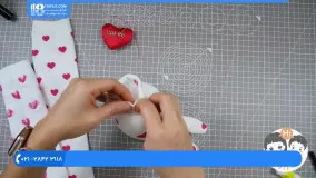 آموزش دوخت عروسک جورابی - آموزش دوخت عروسک خرگوش