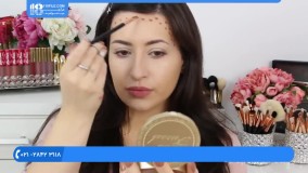 آموزش خودآرایی - کانتور و هایلات کردن صورت