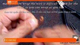 آموزش ساخت گوشواره و گردنبند با سیم مسی