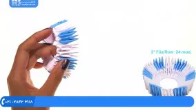آموزش اوریگامی سه بعدی - آموزش اوریگامی سه بعدی قو