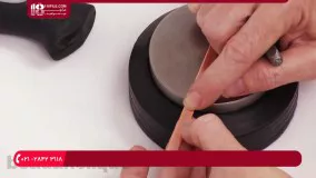 آموزش جواهر سازی _  مهرزنی حروف برروی دست بند