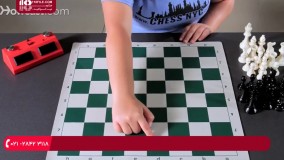 آموزش شطرنج - طریقه چینش صفحه شطرنج