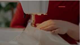 آموزش خیاطی مولر _ آموزش جیب شکافی با لبه برگردان