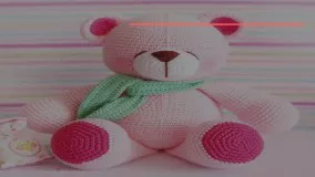 بافت شخصیت های کارتونی _ بافت کفش بچه گانه