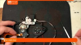آموزش تعمیر پلی استیشن وان - تعمیر کابل روبانی لنز