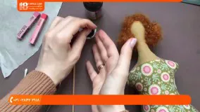 آموزش دوخت عروسک تیلدا | آرایش عروسک تیلدا