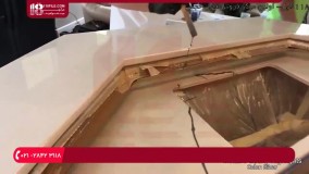 آموزش اجرای کفپوش اپوکسی | اپوکسی متالیک سفید ،نقره ای و قهوه ای